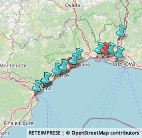 Mappa Via Miramare, 16016 Cogoleto GE, Italia (12.61714)