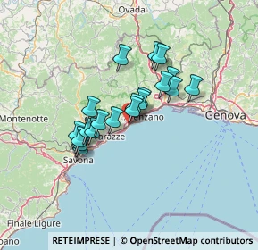 Mappa Via Miramare, 16016 Cogoleto GE, Italia (10.246)
