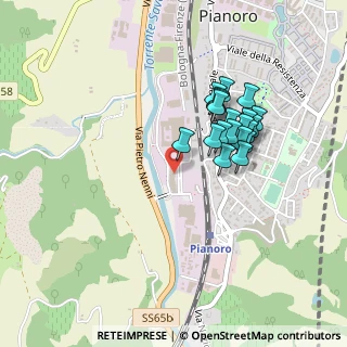 Mappa Via della Piastrella, 40065 Pianoro BO, Italia (0.391)