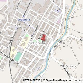 Mappa Via Fratelli Cairoli, 3, 48032 Cotignola, Ravenna (Emilia Romagna)
