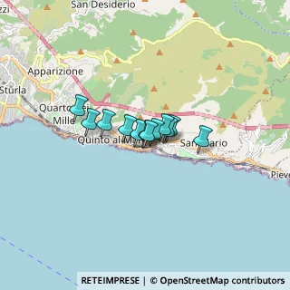 Mappa Via Guglielmo Oberdan, 80010 Genova GE, Italia (0.83833)