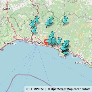 Mappa Via Guglielmo Oberdan, 80010 Genova GE, Italia (12.35056)