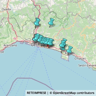 Mappa Via Guglielmo Oberdan, 80010 Genova GE, Italia (8.38105)