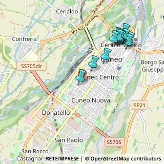 Mappa Via Michele Coppino, 12051 Cuneo CN, Italia (1.175)