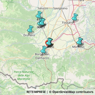 Mappa Via Michele Coppino, 12051 Cuneo CN, Italia (12.76571)