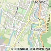 Kaart Mondovì