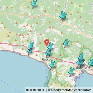 Mappa Via Arbora, 16030 Avegno GE, Italia (5.2525)