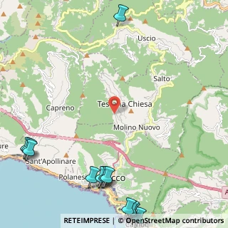 Mappa Via Arbora, 16030 Avegno GE, Italia (3.59)