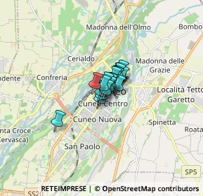 Mappa Corso Dante Alighieri, 12100 Cuneo CN, Italia (0.52632)