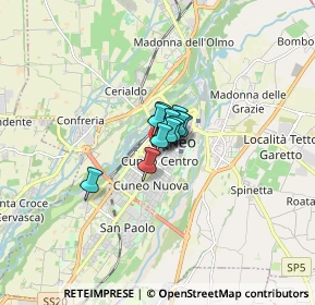 Mappa Corso Dante Alighieri, 12100 Cuneo CN, Italia (0.54545)