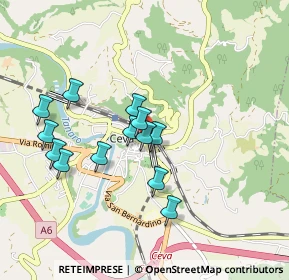 Mappa Via della Consolata, 12073 Ceva CN, Italia (0.80846)