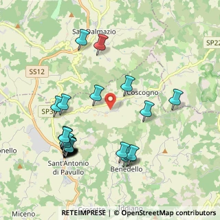 Mappa Viale Coste, 41026 Pavullo nel Frignano MO, Italia (2.292)