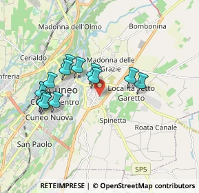 Mappa Via Emanuela Loi, 12100 Cuneo CN, Italia (1.68923)