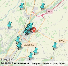 Mappa Via Emanuela Loi, 12100 Cuneo CN, Italia (3.428)