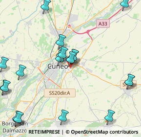 Mappa Via Emanuela Loi, 12100 Cuneo CN, Italia (5.3885)