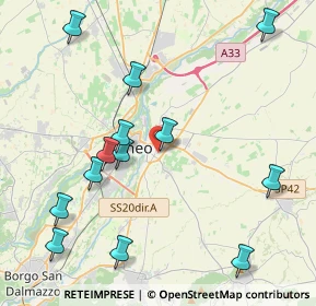 Mappa Via Emanuela Loi, 12100 Cuneo CN, Italia (4.82154)
