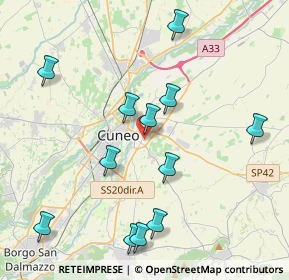 Mappa Via Emanuela Loi, 12100 Cuneo CN, Italia (4.41333)
