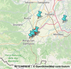 Mappa Via Emanuela Loi, 12100 Cuneo CN, Italia (45.44333)