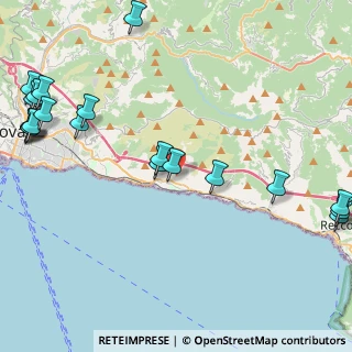 Mappa Via Gattego, 16167 Genova GE, Italia (6.0705)