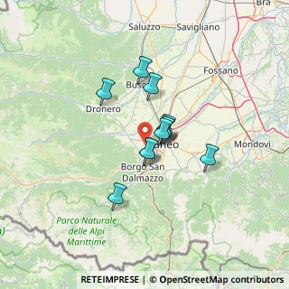 Mappa Via I Maggio, 12010 Cervasca CN, Italia (8.96727)