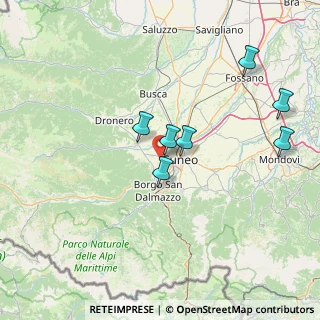 Mappa Via I Maggio, 12010 Cervasca CN, Italia (34.68286)