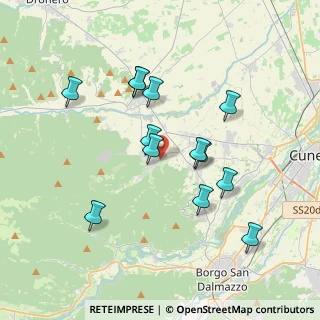 Mappa Via Cuneo, 12010 Bernezzo CN, Italia (3.52)