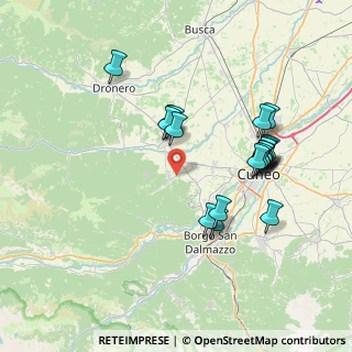 Mappa Via Cuneo, 12010 Bernezzo CN, Italia (7.3765)