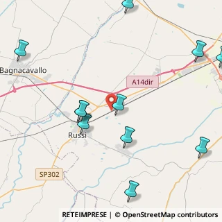 Mappa Via Guglielmo Oberdan, 48026 Godo RA, Italia (5.80583)