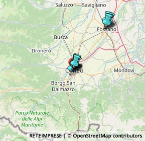 Mappa Via Silvio Pellico, 12100 Cuneo CN, Italia (9.26154)