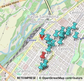 Mappa Via Silvio Pellico, 12100 Cuneo CN, Italia (0.473)