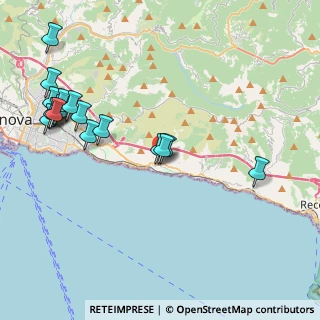 Mappa Via croce, 16167 Genova GE, Italia (4.91765)