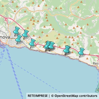 Mappa Via croce, 16167 Genova GE, Italia (3.10727)