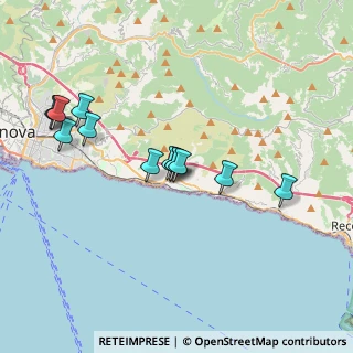 Mappa Via croce, 16167 Genova GE, Italia (3.61154)