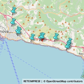 Mappa Via croce, 16167 Genova GE, Italia (4.37182)