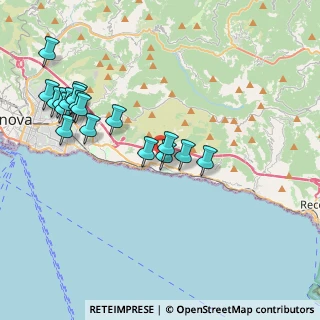 Mappa Via croce, 16167 Genova GE, Italia (4.33778)