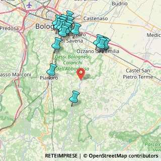 Mappa Strada Comunale S. Leo, 40064 Ozzano dell'Emilia BO, Italia (9.5385)