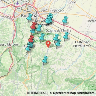Mappa Strada Comunale S. Leo, 40064 Ozzano dell'Emilia BO, Italia (7.12263)