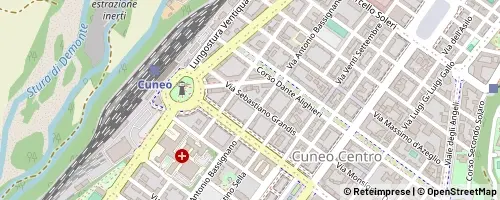 Mappa Cuneo