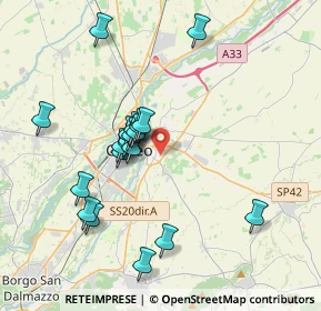 Mappa Via Giulia Mereu, 12100 Cuneo CN, Italia (3.481)