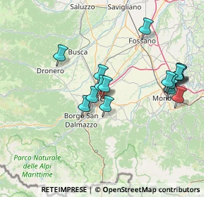 Mappa Via Giulia Mereu, 12100 Cuneo CN, Italia (14.94063)