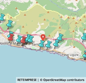 Mappa Sant'Ilario, 16167 Genova GE, Italia (2.5685)