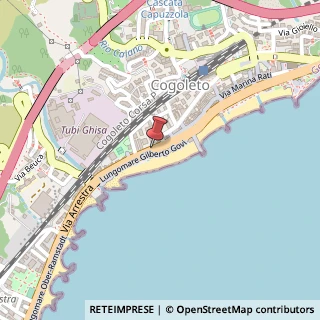 Mappa Via Luigi Parenti,  24, 16016 Cogoleto, Genova (Liguria)
