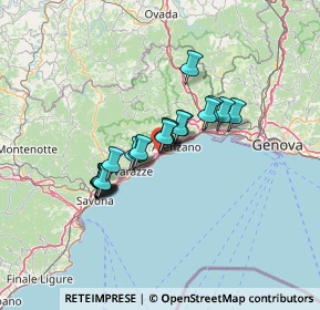 Mappa Via Genova, 16016 Cogoleto GE, Italia (9.531)