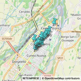 Mappa Via Carlo Emanuele III, 12100 Cuneo CN, Italia (0.392)