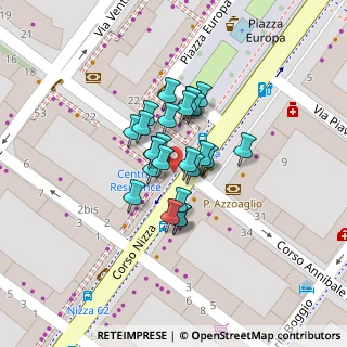 Mappa Corso Nizza, 12100 Cuneo CN, Italia (0.03346)