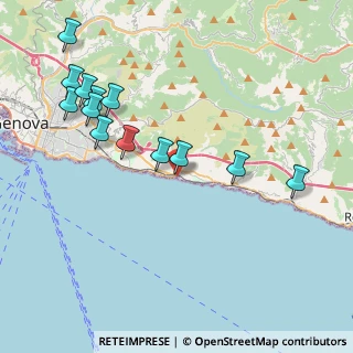 Mappa Via Giovanni Caboto, 16167 Genova GE, Italia (4.48923)