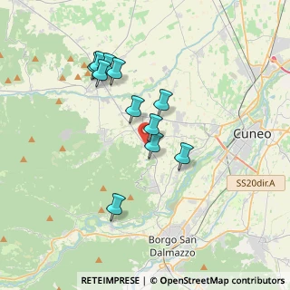 Mappa Via Asilo, 12010 Cervasca CN, Italia (3.21727)