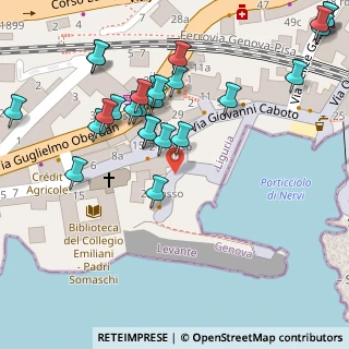 Mappa Via Guglielmo Oberdan, 16121 Genova GE, Italia (0.07577)