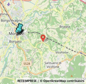 Mappa Strada di Santa Maria, 12080 Mondovì CN, Italia (3.555)