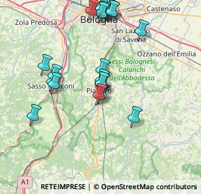 Mappa Via Ludovico Ariosto, 40065 Pianoro BO, Italia (7.683)